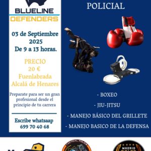 curso básico de defensa personal policial